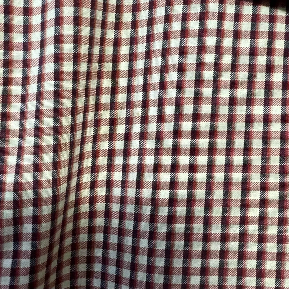 Levi’s Red Tab Red & White Checkered Short Sleeve Button Down Shirt